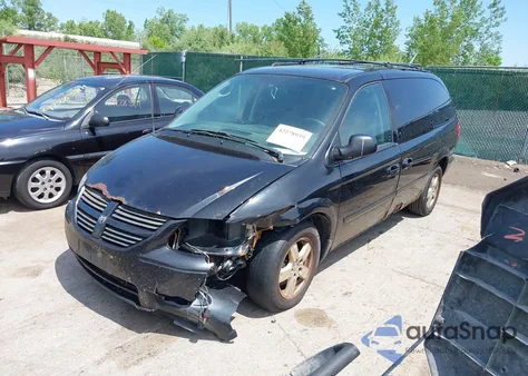 2005 Dodge Grand Caravan Sxt из США, поврежденный, VIN 2D4GP44L35R498670